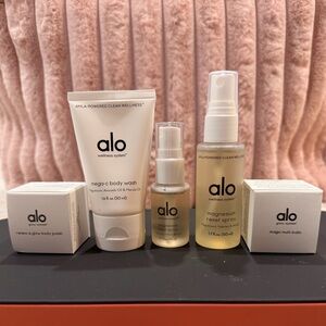 ALO Wellness Discovery Set Skin & Body Care Bundle